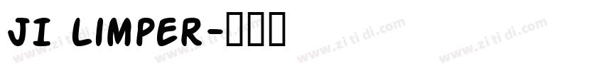 JI Limper字体转换